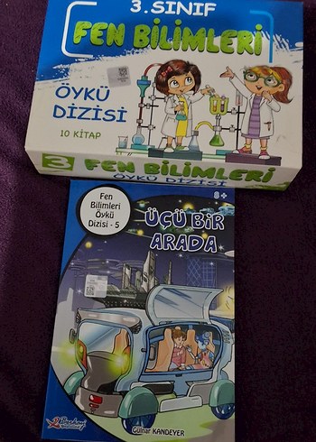 3. Sınıf Fen Bilimleri Öykü Dizisi 10 Kitap
