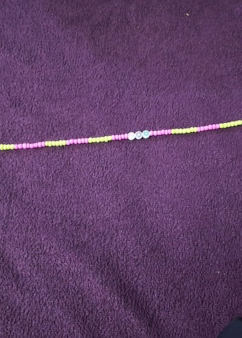 Renkli Boncuklu kolye - Görsel 5