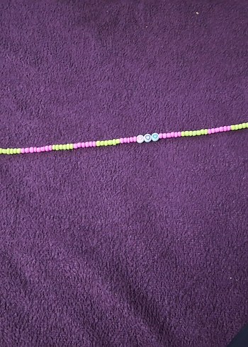 Renkli Boncuklu kolye - Görsel 2