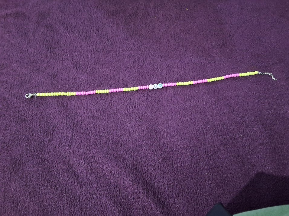 Renkli Boncuklu kolye - Görsel 5