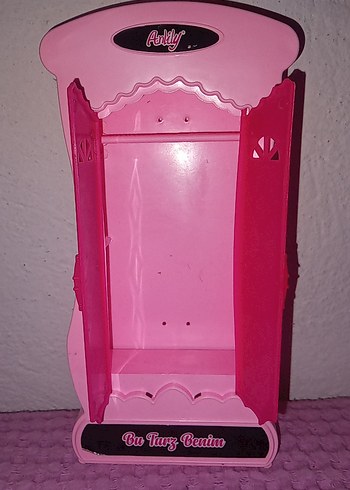 Pastel Pembe Çocuk Dolabı Oyuncak - Görsel 2