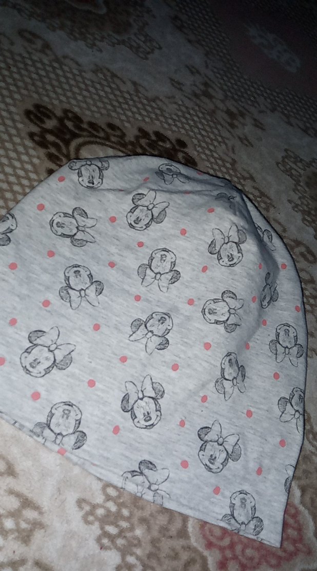 Gri Baskılı Çocuk Bere - Görsel 2