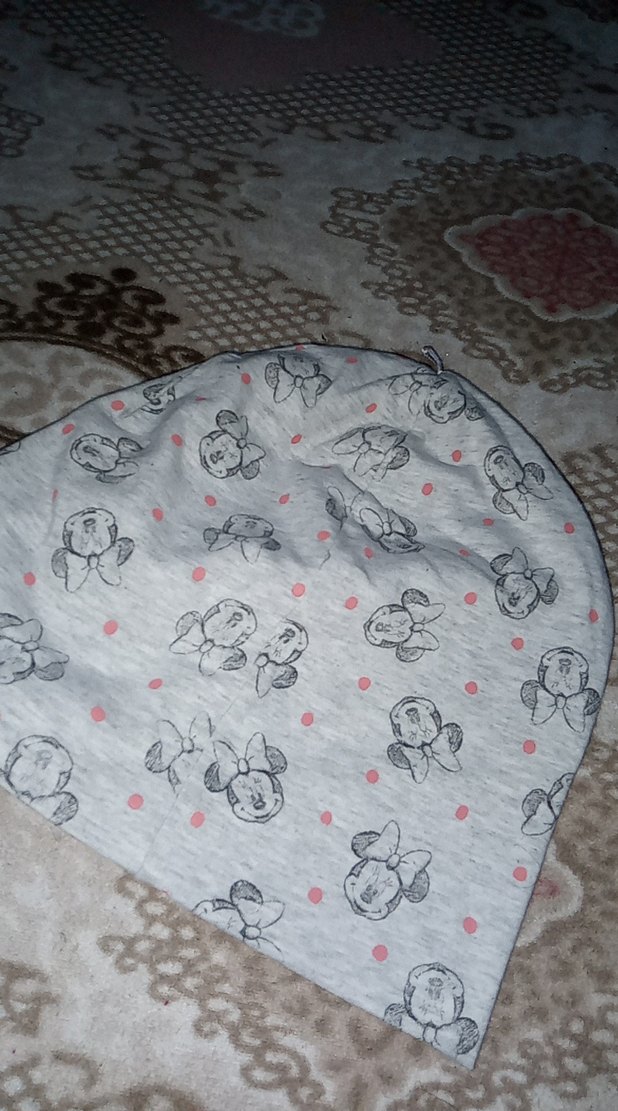 Gri Baskılı Çocuk Bere - Görsel 3