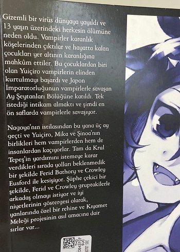 Seraph of the End Cilt 12 - Takaya Kagami manga - Görsel 2