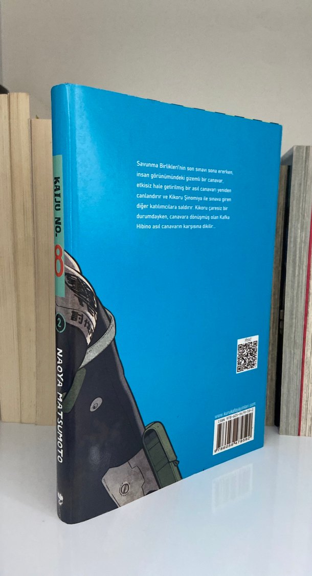 manga Kaiju No. 8 - Cilt 2, Naoya Matsumoto - Görsel 2