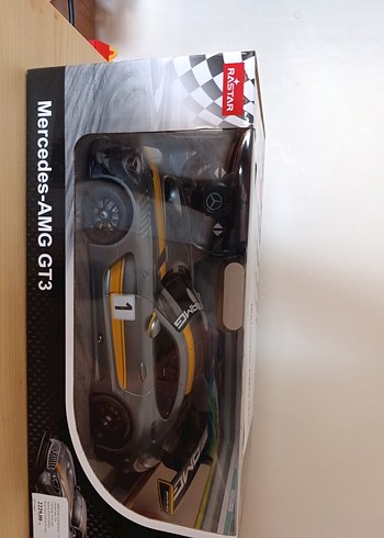 rastar Gri Mercedes-AMG GT3 Oyuncak Araba - Görsel 2