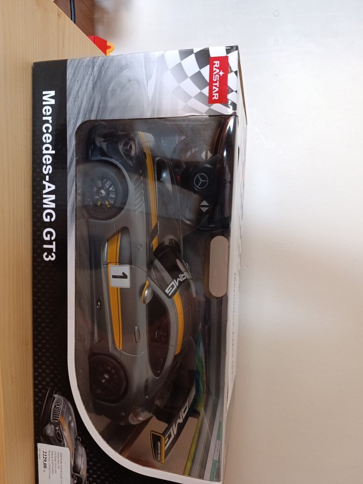 rastar Gri Mercedes-AMG GT3 Oyuncak Araba - Görsel 2