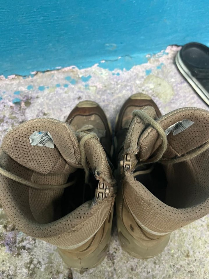 Kamuflaj Desenli Bej Kauçuk Erkek Bot - Görsel 3