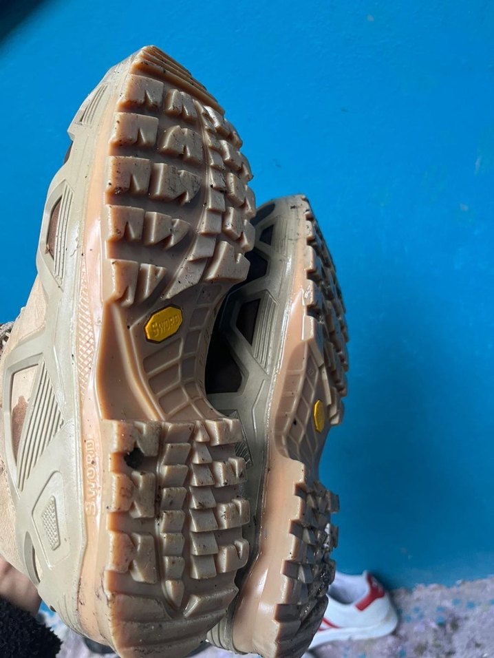 Kamuflaj Desenli Bej Kauçuk Erkek Bot - Görsel 2