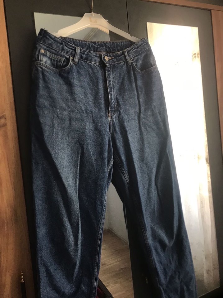 Rahat Kesim Kadın Kot Pantolon - Görsel 2