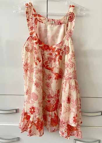 Pembe Çiçekli Fırfırlı Bluz - Görsel 3