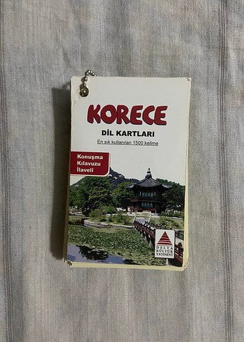 Korece Konuşma Kılavuzlu Dil Kartları