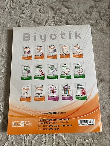  Biyotik tyt biyoloji
