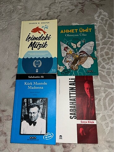 4 tane okuma kitabı