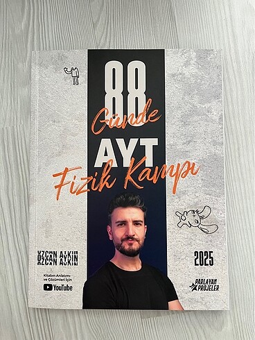 Özcan Aykın Ayt fizik video ders kitabı