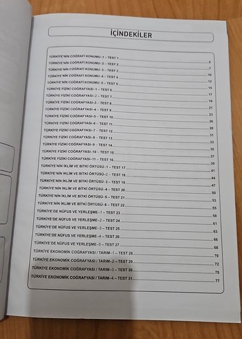 KPSS 2024 Coğrafya Çözümlü Soru Bankası - Görsel 3