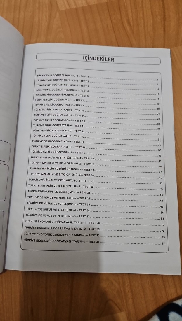 KPSS 2024 Coğrafya Çözümlü Soru Bankası - Görsel 3
