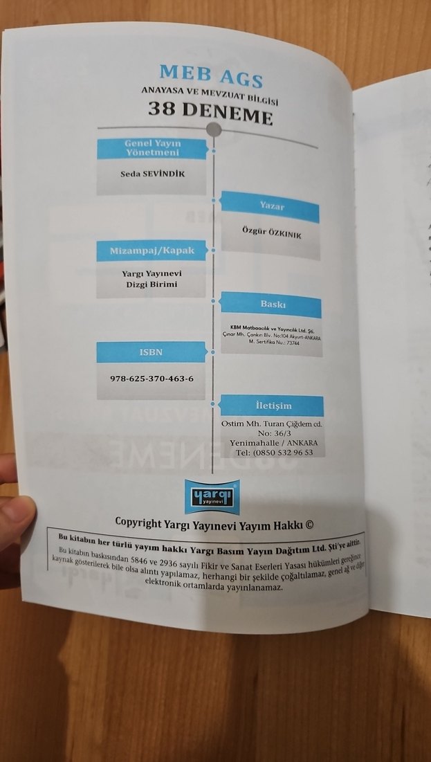 Özgür Özkinik MEB ALES Anayasa ve Mevzuat 38 Deneme - Görsel 3