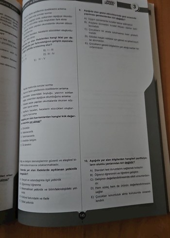 2023 ÖABT Okul Öncesi Öğretmenliği Soru Bankası İbrahim İşkar - Görsel 9