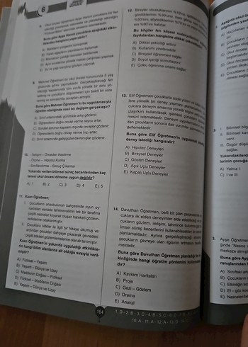 2023 ÖABT Okul Öncesi Öğretmenliği Soru Bankası İbrahim İşkar - Görsel 11