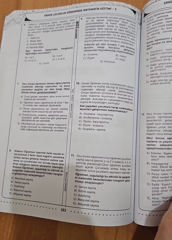 Okul Öncesi Öğretmenliği Çözümlü Soru Bankası - Görsel 14