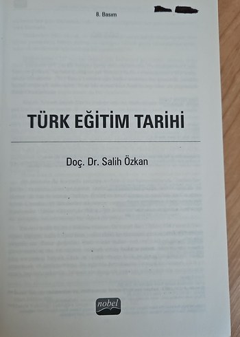 Türk Eğitim Tarihi - Doç. Dr. Salih Özkan - Görsel 9