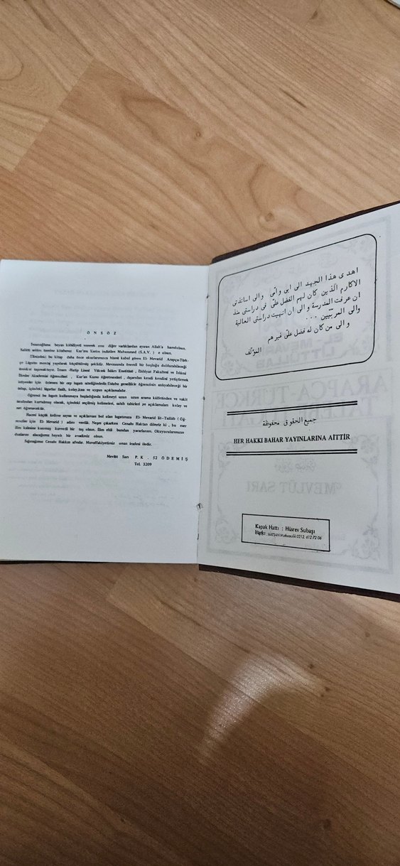 Arapça-Türkçe Talebe Lügatı - Mevlüt Sarı - Görsel 2