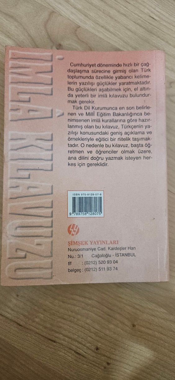 İmla Kılavuzu - Rasim Şimşek - Görsel 2