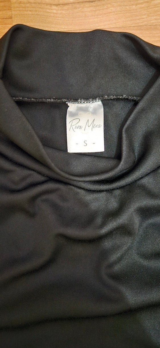 Siyah Uzun Kollu Kadın Mayo - Görsel 3