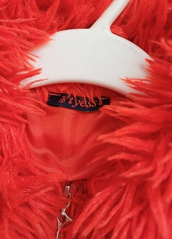 6 yaş pelus narciçegi kürklü kız çocuk ceket - Görsel 8