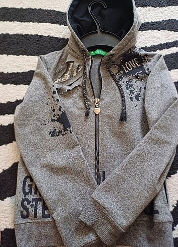 4-5 yaş cichlid kız çocuk sweatshirt  - Görsel 9