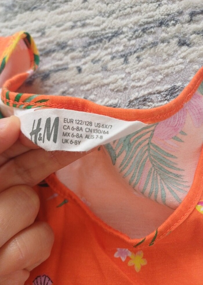 H&M kız çocuk elbise  - Görsel 3