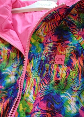 Tyess kız çocuk mont - Görsel 9