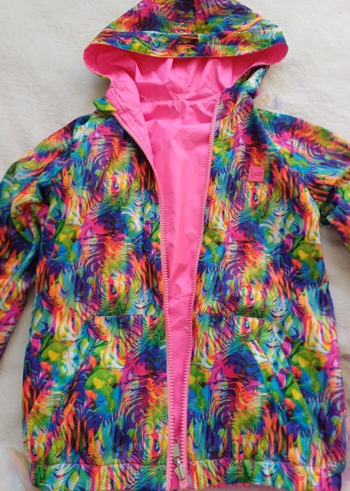 Tyess kız çocuk mont - Görsel 5