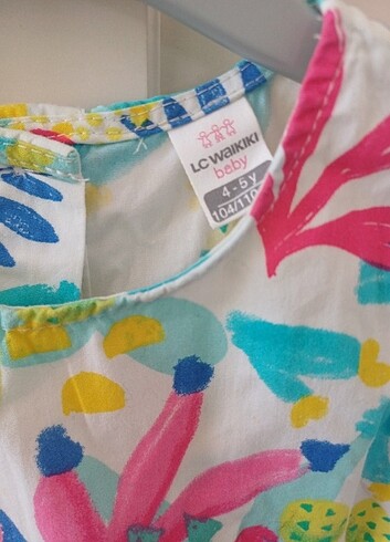 4-5 yaş Lcw kız çocuk elbise - Görsel 9