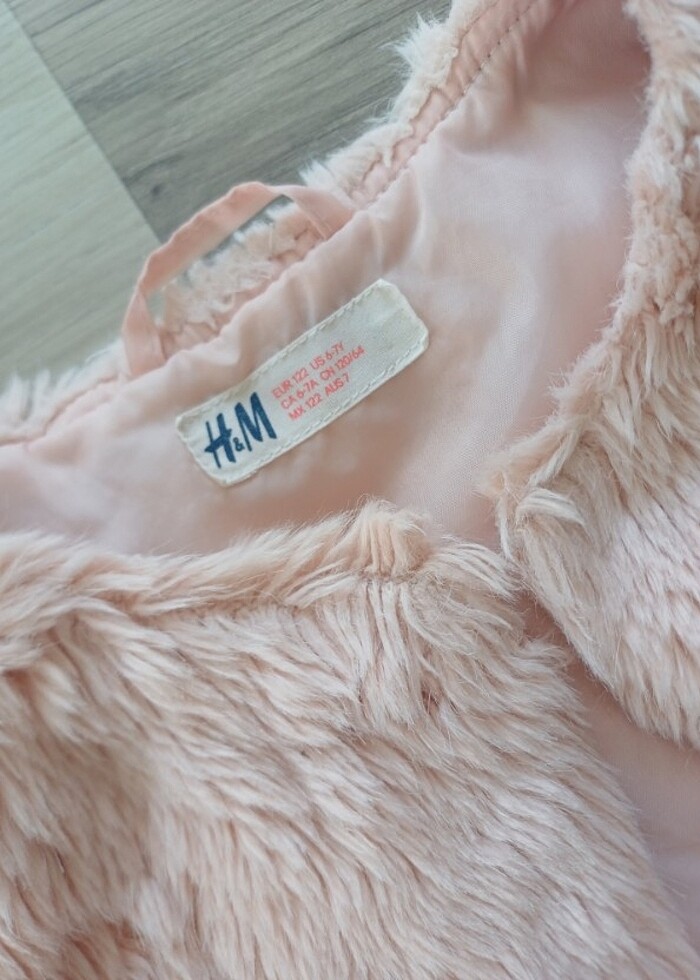 Kız Çocuk H&m yelek pudra pembe - Görsel 2