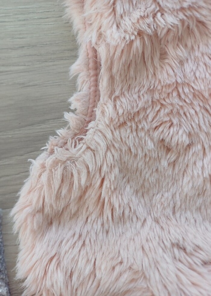 Kız Çocuk H&m yelek pudra pembe - Görsel 4