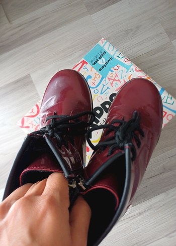 Bordo Rugan kız çocuk bot - Görsel 8