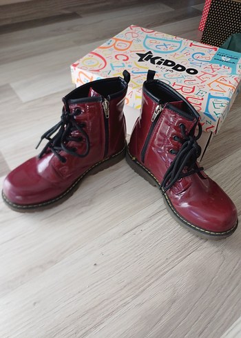Bordo Rugan kız çocuk bot - Görsel 9