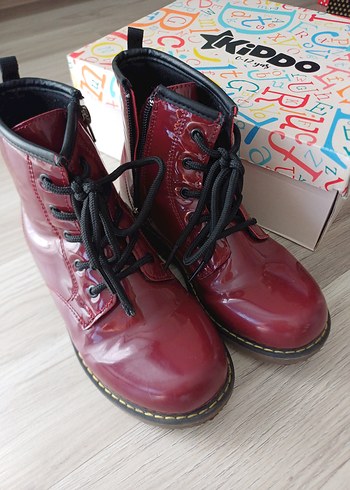 Bordo Rugan kız çocuk bot - Görsel 7