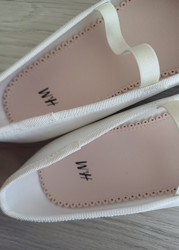 Kız Çocuk Beyaz Fiyonklu Babet Ayakkabı - Görsel 5