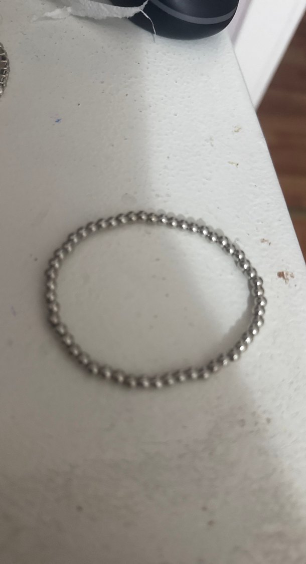 Gri  Boncuklu Kadın bileklik 4lü - Görsel 3