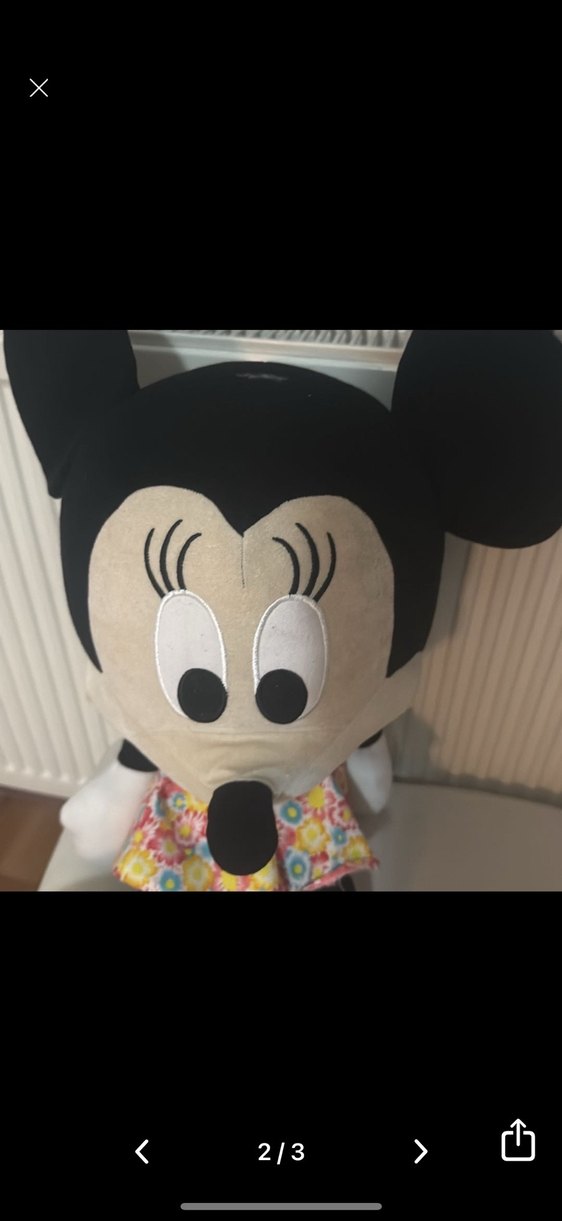 Minnie mouse peluş oyuncak - Görsel 2