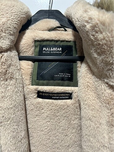 m Beden Pull&bear haki mont