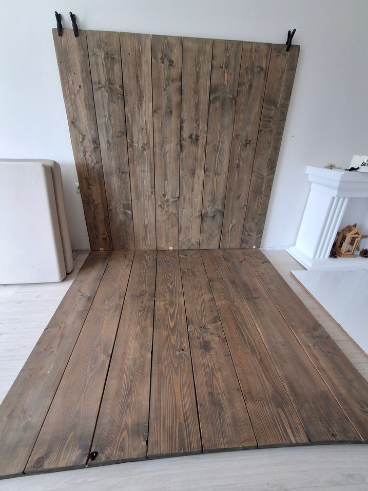 Kahverengi Ahşap  deck Zemin paneli - Görsel 2