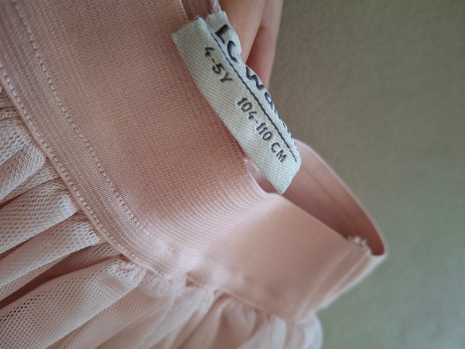 Kız Çocuk Pembe Fırfırlı Etek - Görsel 2