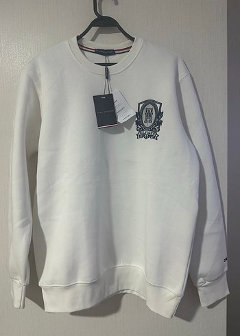 Tommy Hilfiger Gri Erkek Sweatshirt