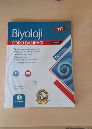 TYT Biyoloji Soru Bankası L. Oturum