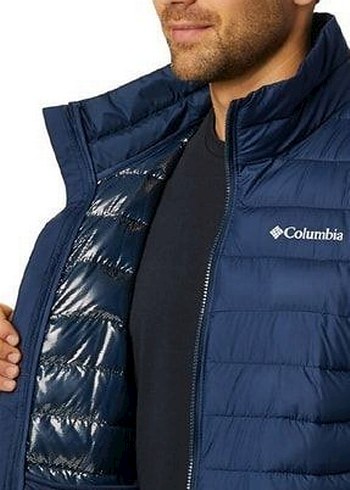 Columbia Columbia Erkek Lacivert Fermuarlı Yelek