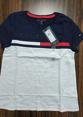 Tommy Hilfiger Kız çocuk Kısa Kollu Pamuklu Tişört